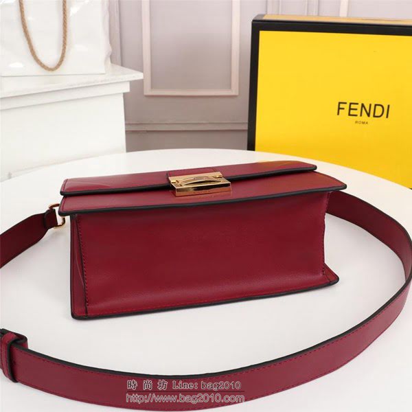 FENDI女包 升級版FENDI 2019最新早春走秀系列 KANI手袋 F0175 芬迪女斜挎包  fdz2025
